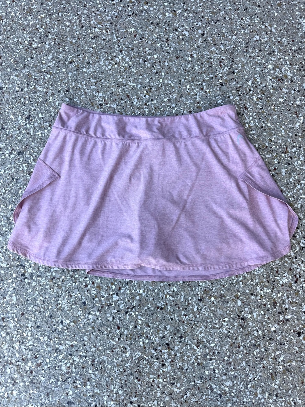 HEAD Mauve Women's Active Tennis Skort Built in Shorts with Side Pockets Size LG